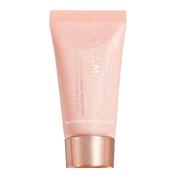 Brightmud Dual-Exfoliating Travel Size - Masca exfolianta pentru luminozitate, GLAMGLOW