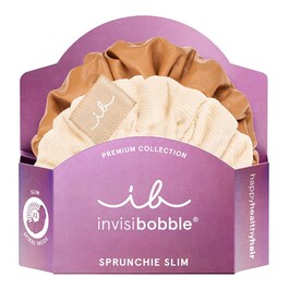 Sprunchie Slim Premium - Crème de caramel Elastic pentru par