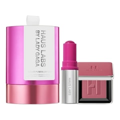 Color Fuse Duo Balm + PWD - Blush pudra si crema, HAUS LABS BY LADY GAGA