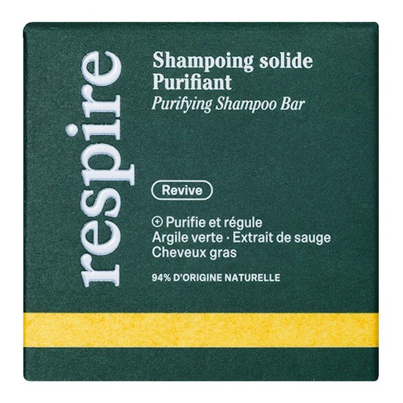Shampoing solide - Sampon purifiant, RESPIRE