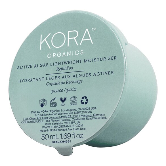Active Algae Lightweight Moisturizer - Gel hidratant lejer pentru ten, Kora Organics
