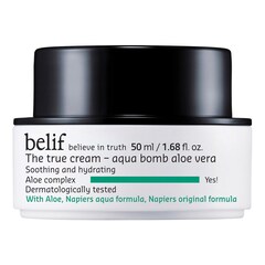 The True Cream Aqua Bomb Aloe Vera - Crema-gel hidratanta, BELIF