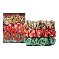 Pure Silk Large Scrunchies - Elastice pentru par, SLIP