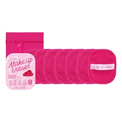 Set Original Pink 7-Day - Set de Șervețele Demachiante Reutilizabile, Make Up Eraser