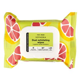 Dual Exfoliating Wipes - Servetele demachiante cu extract de grapefruit image