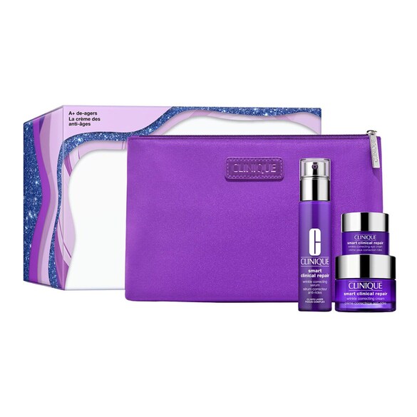 Clinique Smart Clinical Repair™ Wrinkle Correcting Serum - Set antri-imbatranire, Clinique