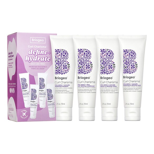 Curl CharismaMC -  Produse mini pentru definirea si hidratarea parului, BRIOGEO