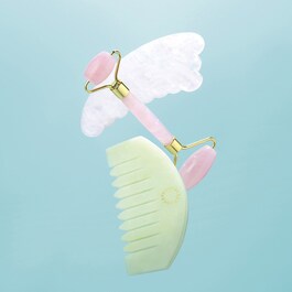 Jade Gua Sha Scalp And Neck - Pieptene Gua Sha