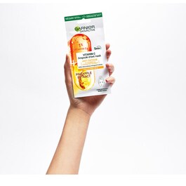 Garnier Anti Fatigue Mask with 1% Vitamine C & Pineapple