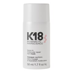 Leave-in Molecular Repair Hair Mask - Tratament  - format calatorie, K18
