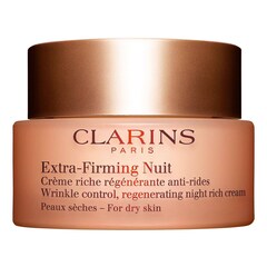 Extra-Firming Wrinkle Control - Crema antirid si regeneranta de noapte ten uscat, CLARINS