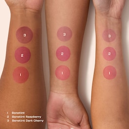 Benetint Lip & Cheek Stain - Tint pentru Obraji si Buze Rosu Trandafiriu