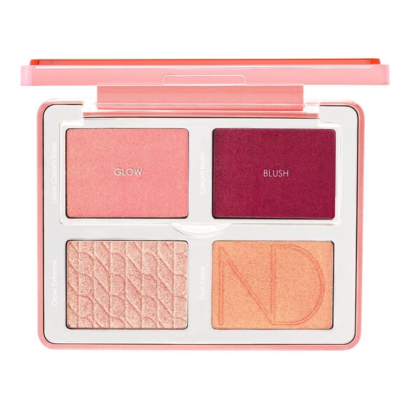 Bloom Face Glow Palette - Paleta farduri de obraz si iluminatoare, Natasha Denona
