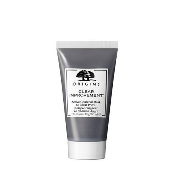 Clear Improvement - Masca de curatare cu carbune activ varianta Travel, ORIGINS