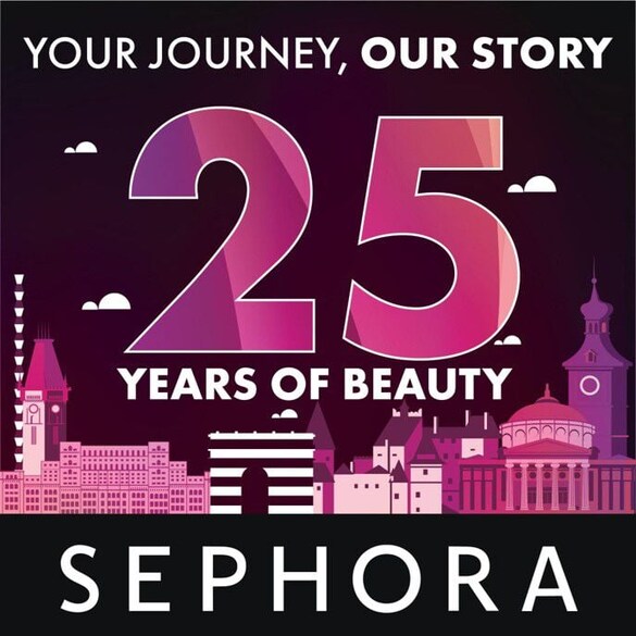 Your journey, our story – 25 years of beauty, Sephora Collection