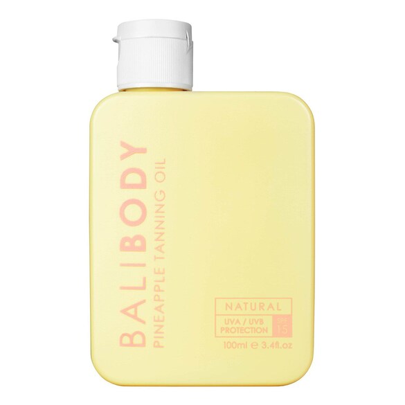 Tanning Oil Pineapple SPF15 - Ulei pentru bronzare cu SPF 15, BALI BODY