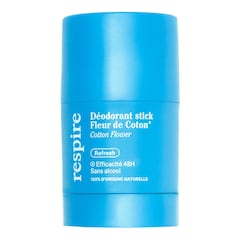 Deodorant stick Floare de bumbac - Eficacitate 48 H, Respire