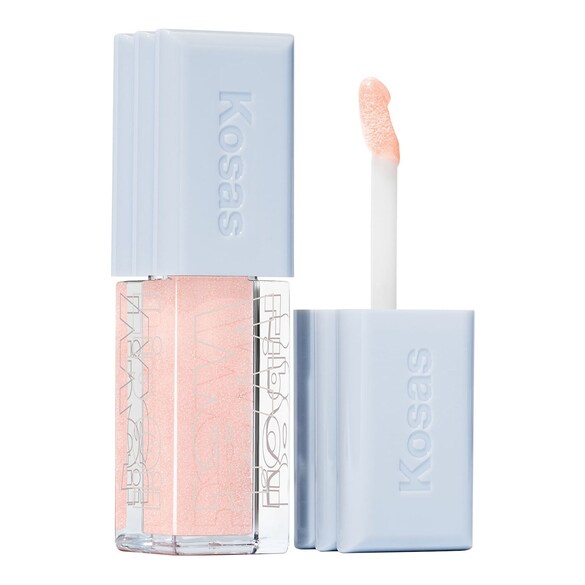 Wet Lip Oil - Gloss volumizant imbogatit cu peptide, KOSAS