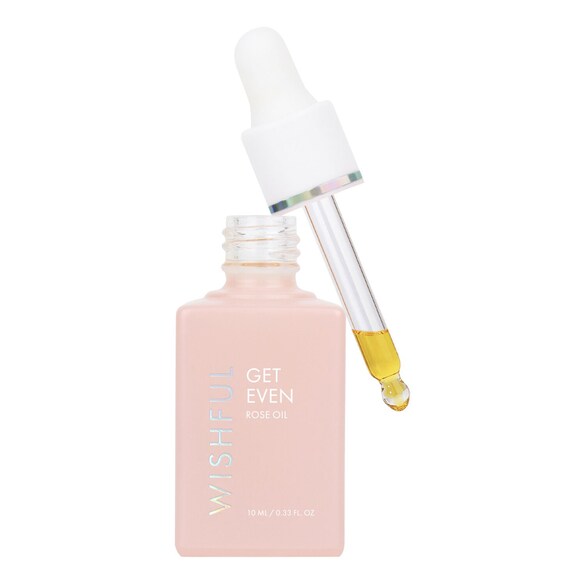 Get Even Rose Oil Travel Size - Mini ulei hidratant pentru fata, Wishful
