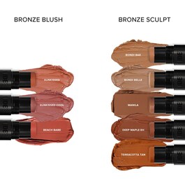 Nudies Matte Bronzer - Stick cu capat dublu conturing