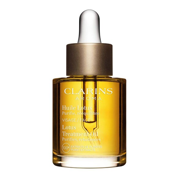 Lotus Treatment Oil - Ulei tratament pentru fata ten gras, CLARINS