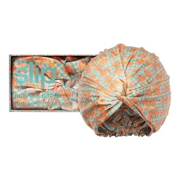 slip pure silk turban - turban slip, matase pura, Slip