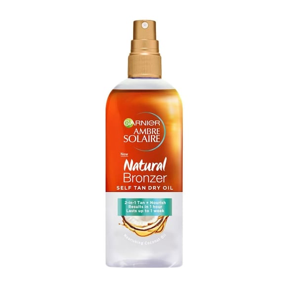 Ambre Solaire Natural Brozner Self Tan Biphase Oil, LABO GARNIER