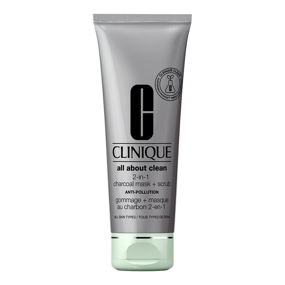 All About Clean™ 2-in-1 Charcoal Mask + Scrub, CLINIQUE