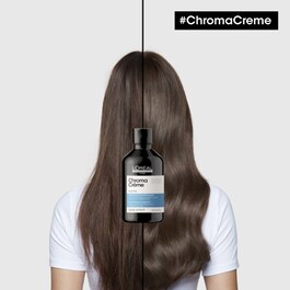Chroma Crème Blue - Șampon profesional neutralizator reflexe portocalii