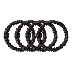 Elastice de par subtiri din matase pura - 4 elastice de par, Slip