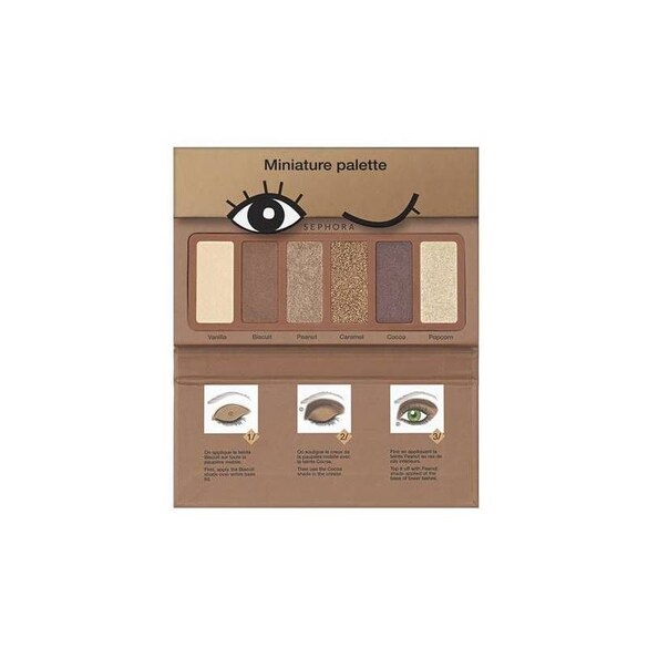 Miniature Palette Cookie - Paleta farduri de pleoape, SEPHORA COLLECTION