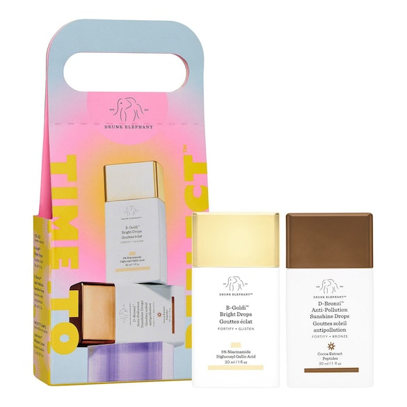 Time to reflect™ - kit de 2 seruri colorate, Drunk Elephant