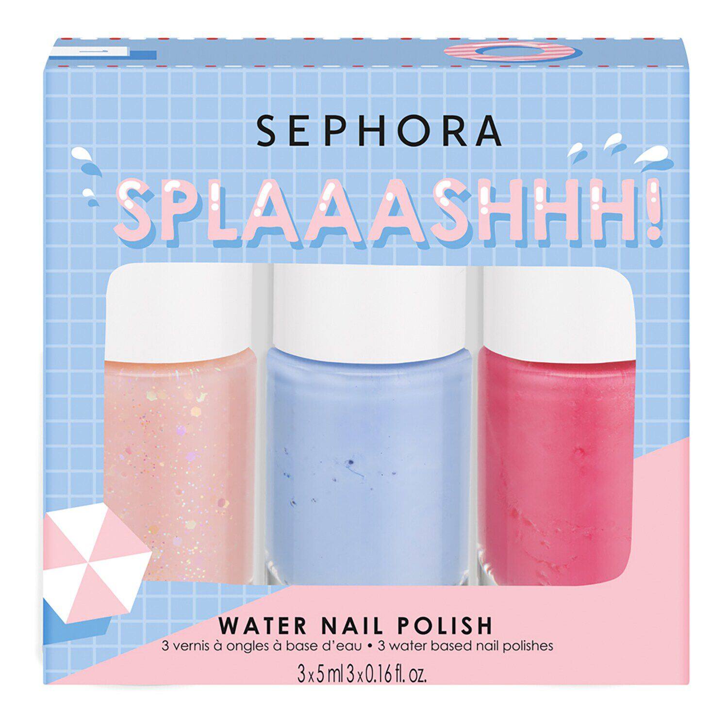 Splaaashhh! water nail polish - set lacuri de unghii