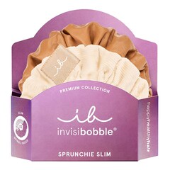 Sprunchie Slim Premium - Crème de caramel Elastic pentru par, Invisibobble