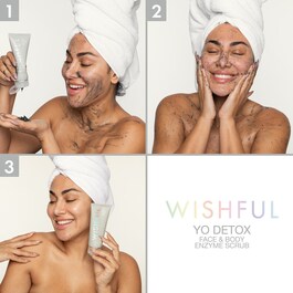Yo Detox Enzyme Scrub Travel Size - Exfoliant pentru fata si corp