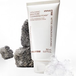 Mousse de curățare și purificare, cu roci vulcanice și BHA - Produs de curățare