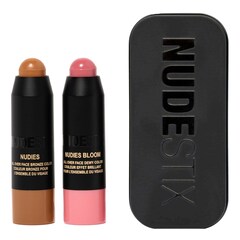 Pink Blush & Nude Bronze - Mini blush stick duo, Nudestix