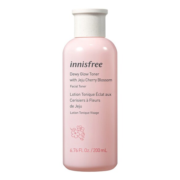 Lotiune tonica pentru luminozitate cu flori de cires Jeju, Innisfree