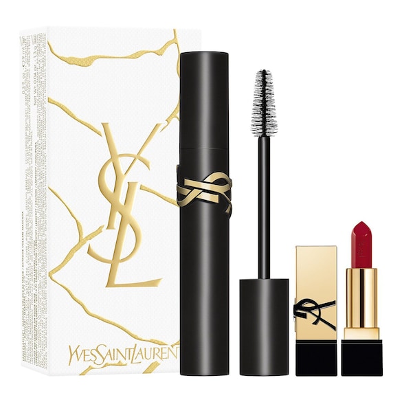 Lash Clash & Rouge Pur Couture - Set machiaj mascara si ruj de buze, Yves Saint Laurent