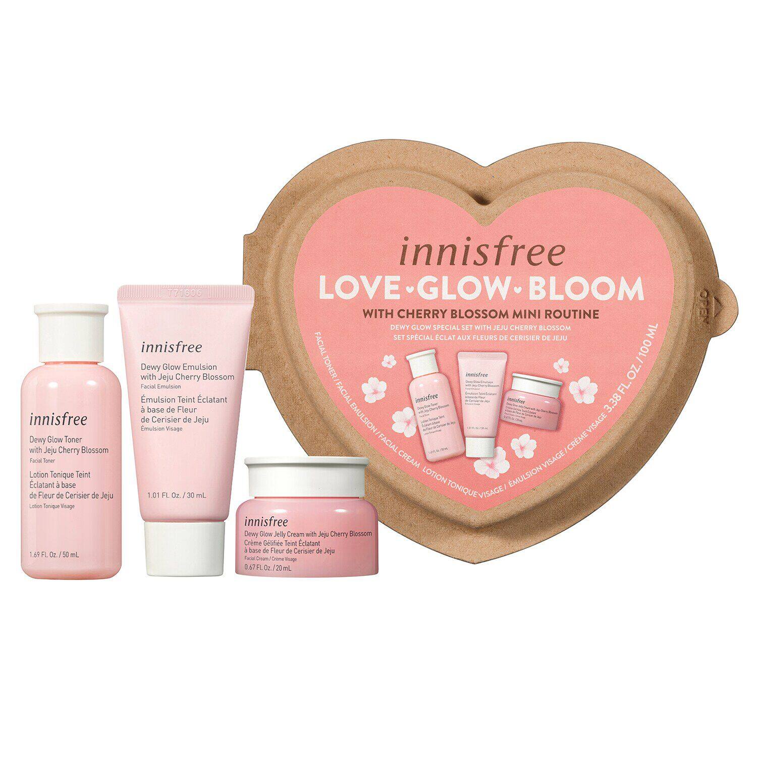 Love glow bloom - set ingrijire ten