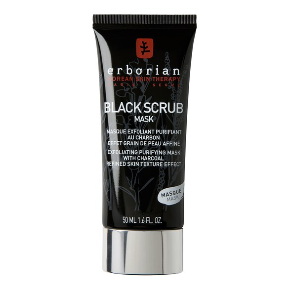 Black Scrub Mask - Masca exfolianta cu carbune, ERBORIAN