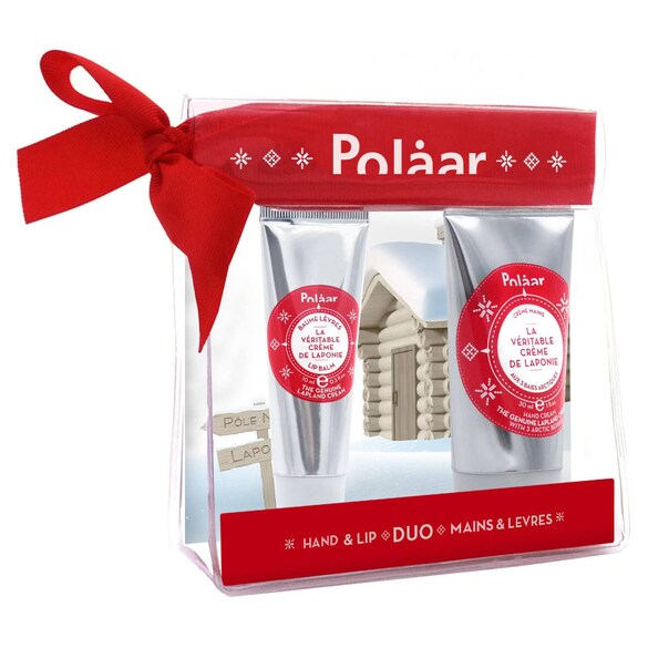 Hand and Lip Duo Set - Set de ingrijire pentru maini si buze, POLAAR