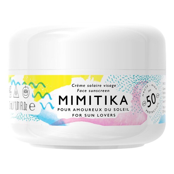 Crème Solaire Visage SPF50 Travel Size - Mini crema de fata, Mimitika