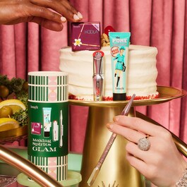 Making Spirits Glam - Set primer, creion pentru sprancene, bronzer & mascara