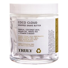Coco Cloud Whipped Shave Butter - Unt hidratant inainte de epilare, TRULY