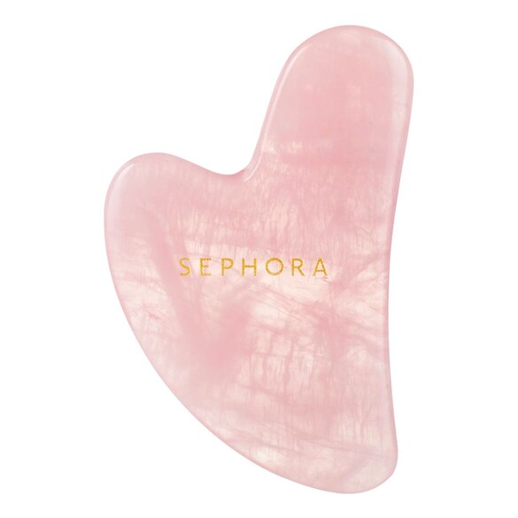 Gua Sha Quartz Rose - Fata si gat, Sephora Collection