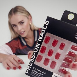 Set de unghii false reutilizabile, plasturi adezivi - Efect de gel