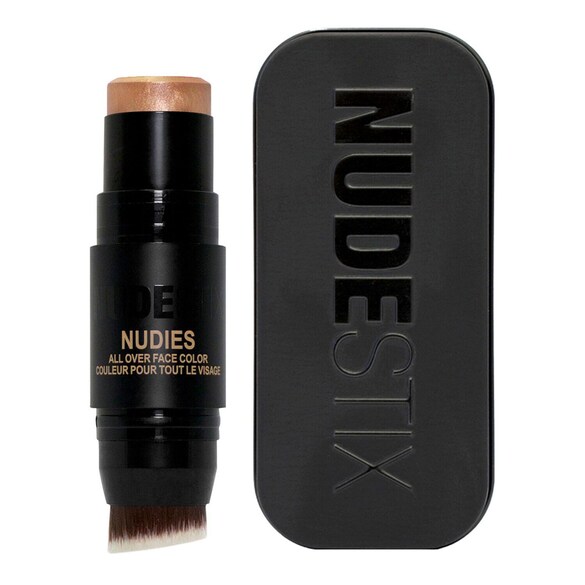 Nudies All Over Face Color Bronze Glow - Stick bronzant si iluminator, Nudestix