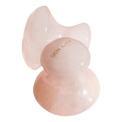 Facial Roller Quartz Rose - Accesoriu pentru masaj facial, SKIN GYM