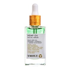Hemp Oil Facial Serum - Serum hidratant pentru fata, TRULY